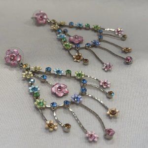 Floral Earrings - Colorful Summer Earrings